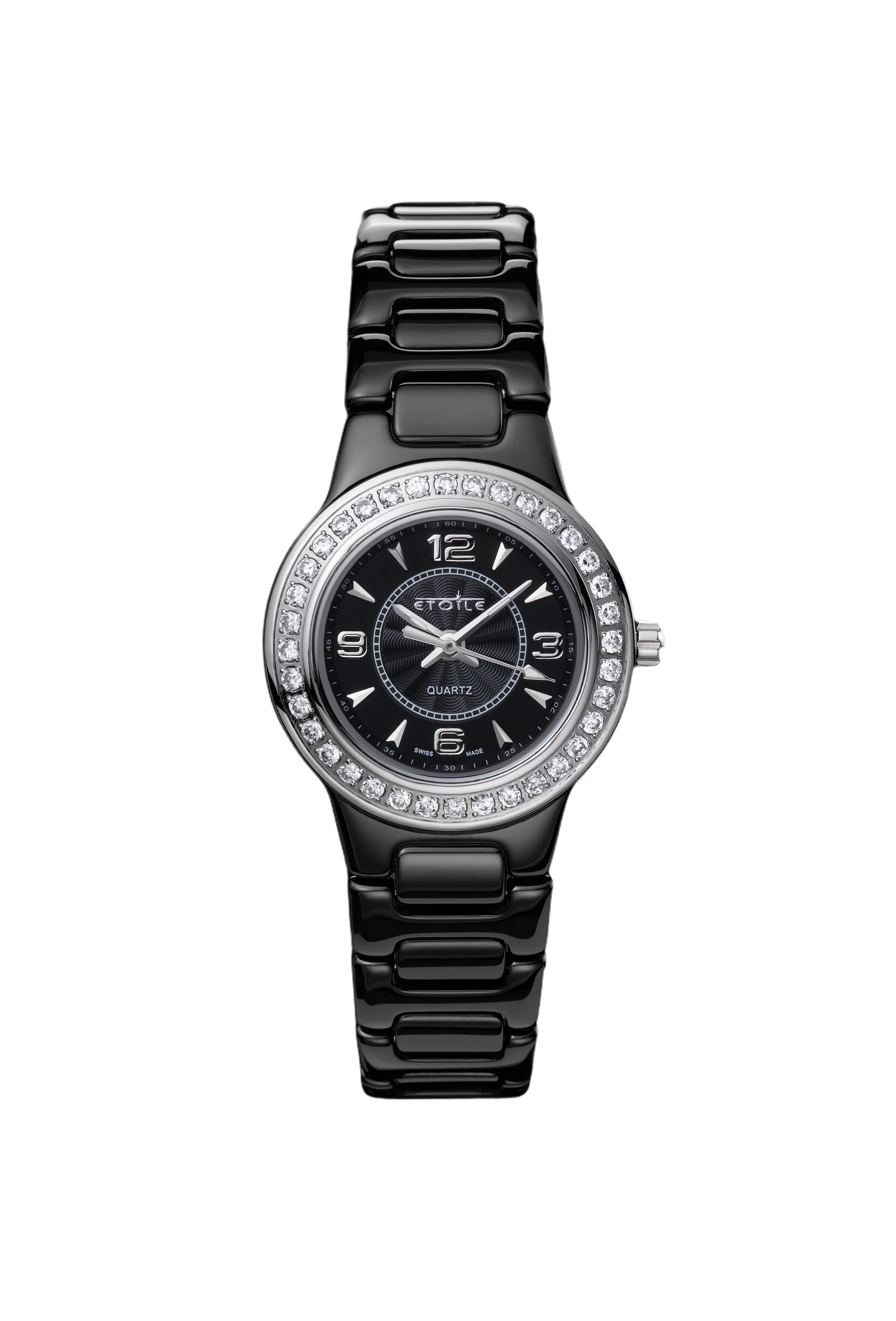 The Lady Watch in Black ceramic - Image 1