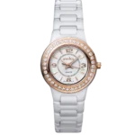 The Lady Watch in White ceramic