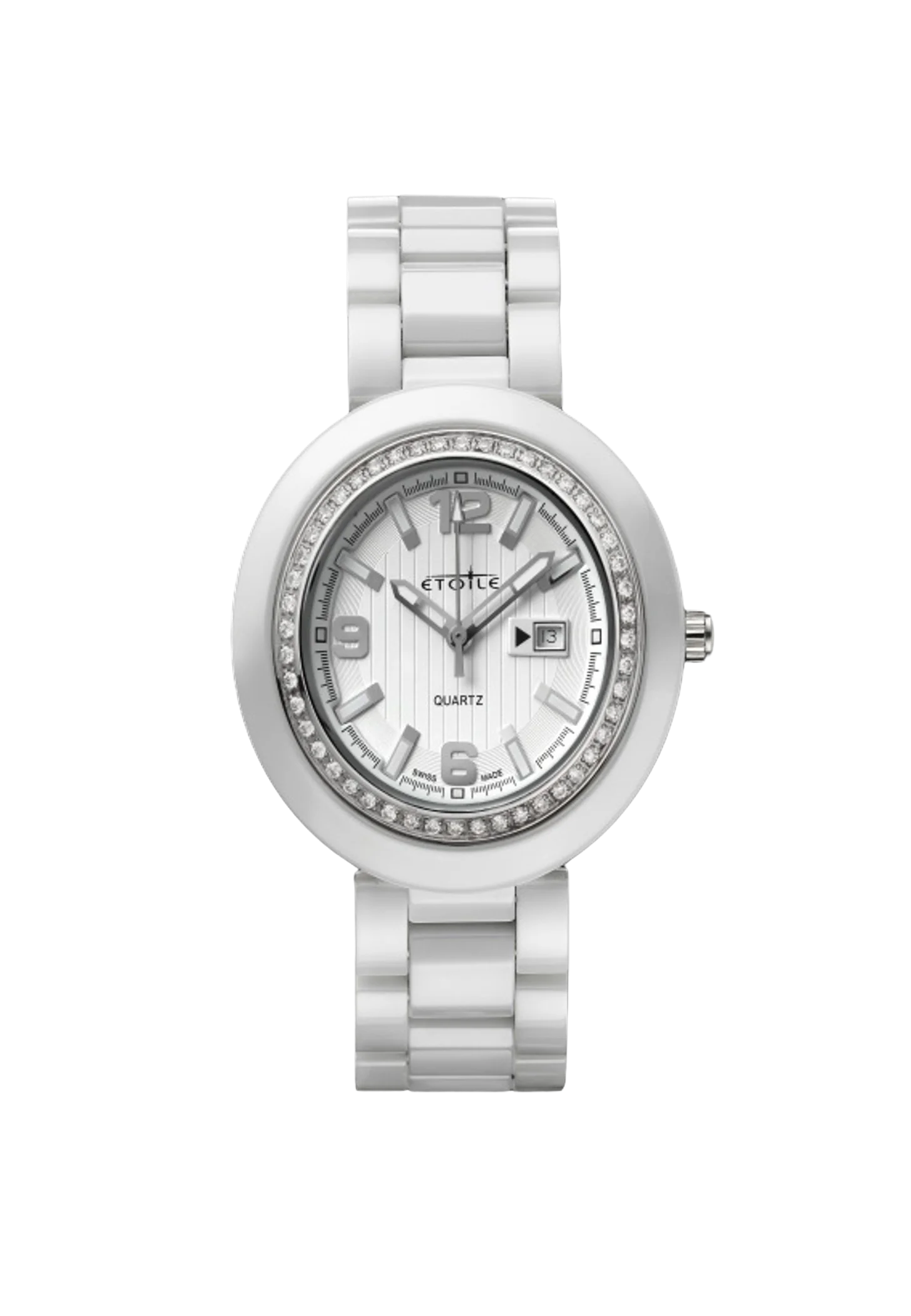 CLO90L-W Sophy Geneva Collecton of watches (5) Ceramic Lady Watch in White - Image 1