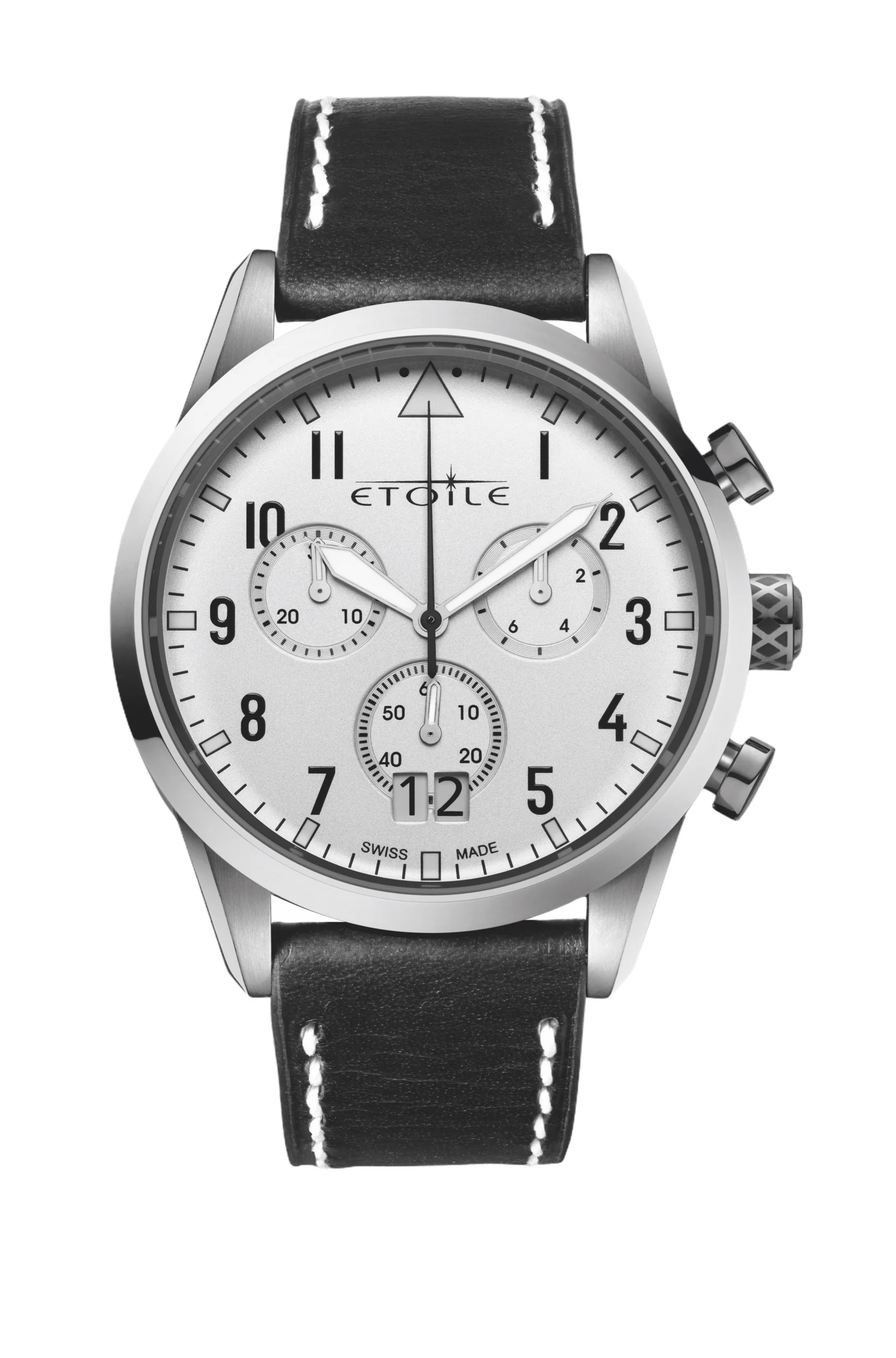 Gentleman Chrono Addict watch Silver elegant - Image 1