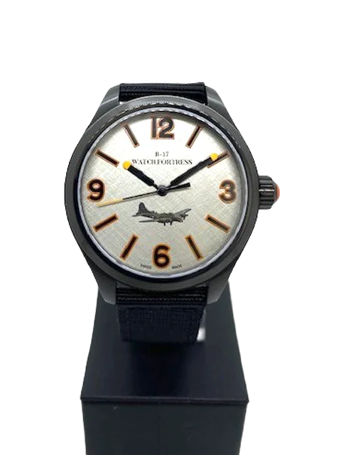 Swiss B-17 fortress watch black Limited-Edition – Bild 3