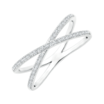 Bague Diamant Infini, Alliance Diamant Infini en or blanc 18 carats