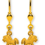 Boucle d'oreille My Little Pony en or 750