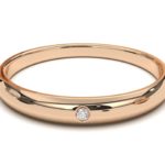 Solo Diamond Ring in 18k gold