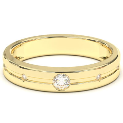 Bling Ring Anello di diamanti in oro 18k | Collezione principessa