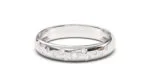 Scattered Diamonds Wedding Band18k gold | Princess Collection - Image 3