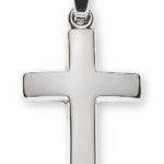 Stabkreuz Weissgold 750 H: 18mm B: 12mm