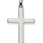 Cross white gold 750 H: 24mm W: 16mm
