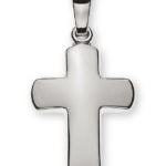 Cross white gold 750 H: 16mm W: 11mm