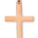 Croce Oro rosa 750 H: 24mm L: 16mm