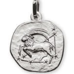 Anhänger Sternzeichen Steinbock 750 Weißgold