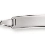 Bracciale Bébé Figaro 3 + 1 oro bianco 585