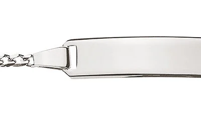 Bracciale Bébé Figaro 3 + 1 oro bianco 750