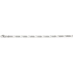 Figaro Armband Weißgold 375 ca. 4,0mm