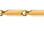 Collier Gelbgold 750 Fantasy, poliert, 1,6 mm, 45 cm