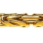 Königskette 750 Gelbgold, rund, 4,0 mm, 50 cm