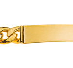 Bracciale Panzer ID taglio oro giallo 750 ca. 7,0mm 19cm