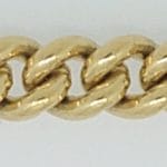 Round armor yellow gold 750 approx. 8.5mm 19cm