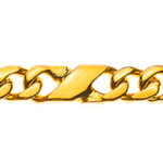 Bracelet Carrera or jaune poli 750 env. 4,0 millimètres