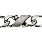 Bracelet Carrera poli/satiné or blanc 750 env. 3,5 mm