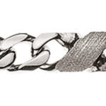 Bracelet Carrera poli/satiné or blanc 750 env. 4,0 mm