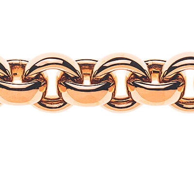 Collier oro rosa 750 artigianale 45cm