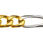 Figaro Bicolor (jaune/or blanc) 750 environ 4.5mm