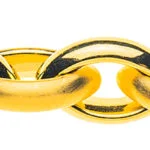 Collier Navette oro giallo 750 artigianale 45cm