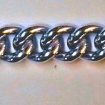 Armure ronde or blanc 750 env. 5.0mm 45cm