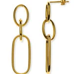 Orecchini Fantasia in oro giallo 750 ,