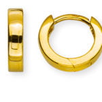 Créoles en or jaune 750