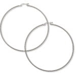 750 creoli in oro bianco