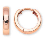 Créoles en or rose 750