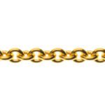 Runder Anker Gelbgold 375 ca. 1,6 mm