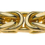 Collier king chaine classique or jaune 750 env. 5.0mm 45cm