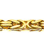 Collier king chain classic yellow gold 375 approx. 2.5 mm with lobster clasp 45