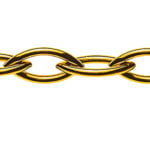 Navette round wire yellow gold 750 semi-solid approx.7.3x14.2mm 45cm