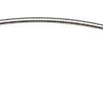 Omega Double Face mat / brillant or blanc 750 env. 1,4 mm 40 cm