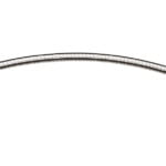 Omega Double Face matt/glänzend Weißgold 750 ca. 1,9 mm 40 cm