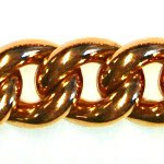 Round tank red gold 750 handcraft 45cm 18.0mm