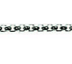 Oro bianco veneziano tondo diamantato 750 ca. 1,4 mm 38 cm