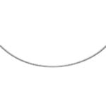 Omega 750 Weißgold ca. 2,5 mm 40 cm