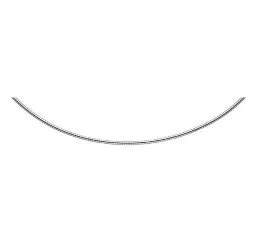Omega-weissgold-2mm Omega 750 white gold approx. 2.5mm 40cm - Image 1