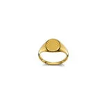 Men Classic Ring in yellow Gold 750