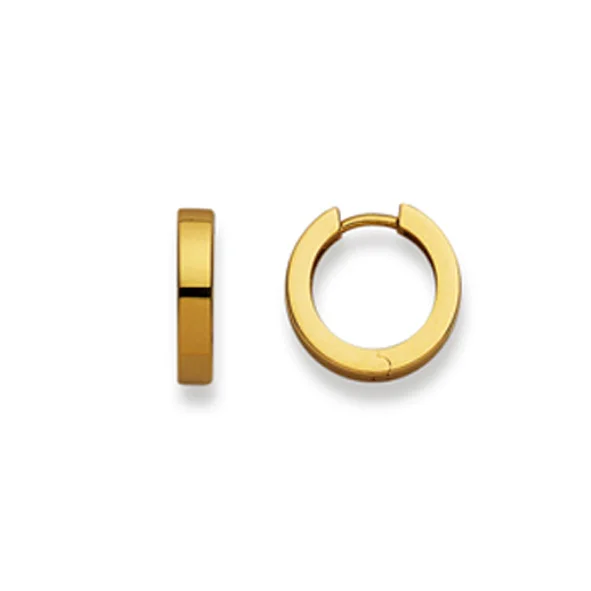 116404133 Hoop Earrings with 750 gold – Image 1