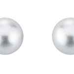 Boucles d'Oreilles Perles avec Or 750