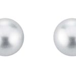 Boucles d'Oreilles Perles avec Or 750