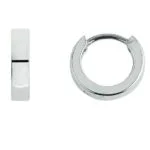 Hoop Earrings with 750 gold