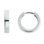 Hoop Earrings with 750 gold