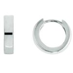 Hoop Earrings with 750 gold